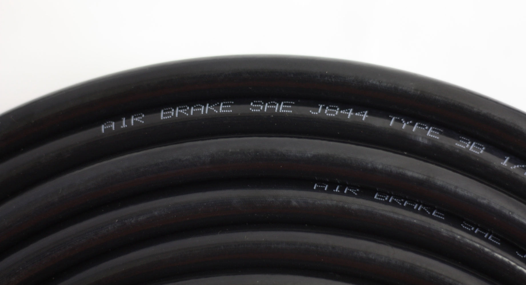 5/8" OD x 100' Black SAE J844 Nylon Air Brake Tubing DOT Approved | Pneumatic Nylon Air Line Hose for Air Brake System