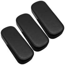 3 Pcs Hardshell Unisex Leather Glasses Cases, Shockproof Protective Eyeglass Holder Box, Portable Sunglasses Cases