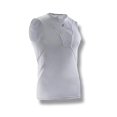 thumbnail image 2 of Storelli BodyShield Sleeveless Undershirt | Protective Soccer Base Layer | Lightweight Compression Top | Padded Chest and Rib Protection | White | Youth Large, 2 of 4