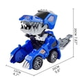 thumbnail image 3 of Coche De Deformación Led Con Música 3D Deformación Automática Dinosaurio Juguetes Eléctricos Para Regalo De Niños Yuarrent FN006385-00, 3 of 6
