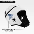 thumbnail image 5 of EliteTek Soft Padded Headgear, Universal Fit (Lacrosse, Rugby, Flag Football, Soccer), 5 of 6