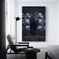 thumbnail image 3 of Concussion Classic Movie Poster Canvas Poster Wall Art Picture Prints Hanging Photo Gift Decor Home Posters Artworks 24x36inch(60x90cm), 3 of 6
