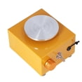 thumbnail image 3 of Mini Pottery Wheel, Mini Pottery Wheel Machine Rustproof Turntable Yellow Small Miniature Sculpting Wheel  For School Teaching, 3 of 8