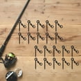thumbnail image 3 of 20pcs Carp Fishing Screws with D-Rig Swivel Ring for Piercing and Holding, 3 of 10