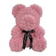 thumbnail image 2 of Oso de peluche rosa de 40cm para mujer, corazón, flor Artificial, rosa, regalo de San Valentín, boda, cumpleaños, Navidad, 2022, envío directo, 2 of 5