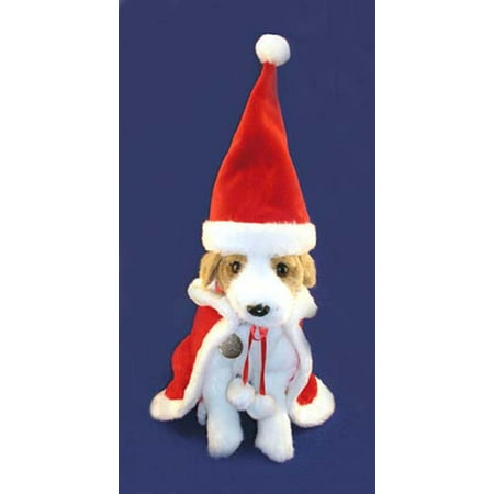 2-Piece Christmas Santa Claus Suit For Pet Dog Or Cat Size Medium #EX11439