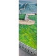 thumbnail image 2 of Atelier B Art Studio 13x32 Black Ornate Wood Framed with Double Matting Museum Art Print Titled - Great Wall of China, 2 of 4