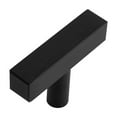 thumbnail image 4 of Era Square T Knob 2-Pack Brushed Black, 4 of 7