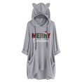 thumbnail image 1 of Sudaderas Con Capucha de Navidad Para Hombres Y Mujeres, Camisetas Casuales de Manga Larga Sueltas Con Estampado de Navidad A La Moda Odeerbi ODB202809, 1 of 4
