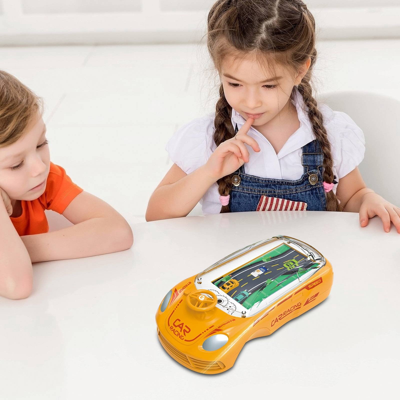 ZMKIAG Children's Handheld Game Console, Simulation Adventure Driving Racing Car Game, Educational Musical Car Toys, Boys Girls Small Car Thinking Training Concentration