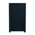 thumbnail image 4 of Home Square 3 Drawer Nightstand in Navy Blue Finish- Set of 2, 4 of 7