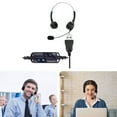 thumbnail image 3 of CIYISON USB Headset with Microphone Easy Access Inline Controls Lightweight 250g For Office Calls Multiple Systems Headphone, 3 of 8