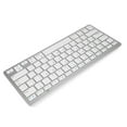 thumbnail image 1 of OPKALL Silver Ultra-slim Wireless Keyboard Suitable For Air For Ipad Mini For Mac Silver, 1 of 8