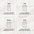 thumbnail image 3 of U by Bedsure Queen Tufted Boho Comforter Set, 3 Pieces Farmhouse Shabby Chic Embroidery Bedding Set, Soft Jacquard Gray Comforter for All Seasons, Oyster Mushroom, 3 of 10