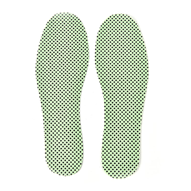 1Pair Green Warm Tourmaline Self Heated Shoes Insoles Insert Foot Cushion PadjbG 