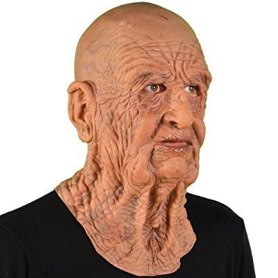 super soft doa pull-over halloween costume party mask natural latex usa