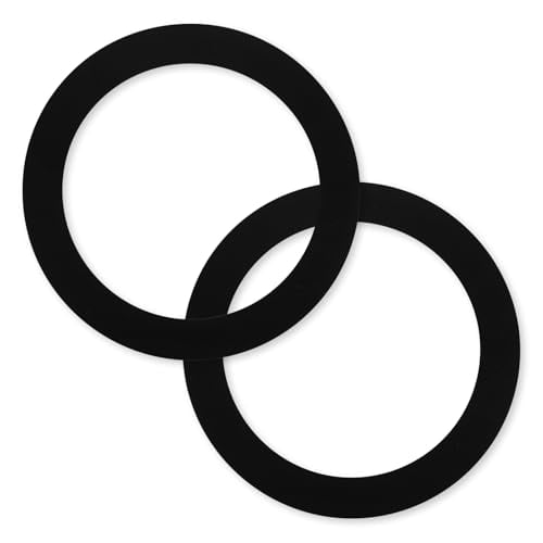 FLG-Seal Sink Seal Gasket Accessory,Putty-Free Rubber Seals Replacement for InSinkErator Kitchen Sink Garbage Disposal Drain,2Pcs