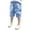 Light Blue, variant on breaise Boys' Pull on Cargo Shorts Full Elastic Waist Casual Shorts Summer Twill Outdoor Athletic Shorts with Multi Pockets
