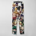thumbnail image 2 of My Hero Academia Pajama Bottoms for Women Novelty Lounge Daily Cozy Soft Sleep Pajamas Pants Long Sleepwear, 2 of 7