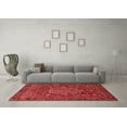 thumbnail image 3 of Ahgly Company Indoor Square Persian Red Traditional Area Rugs, 3' Square, 3 of 4