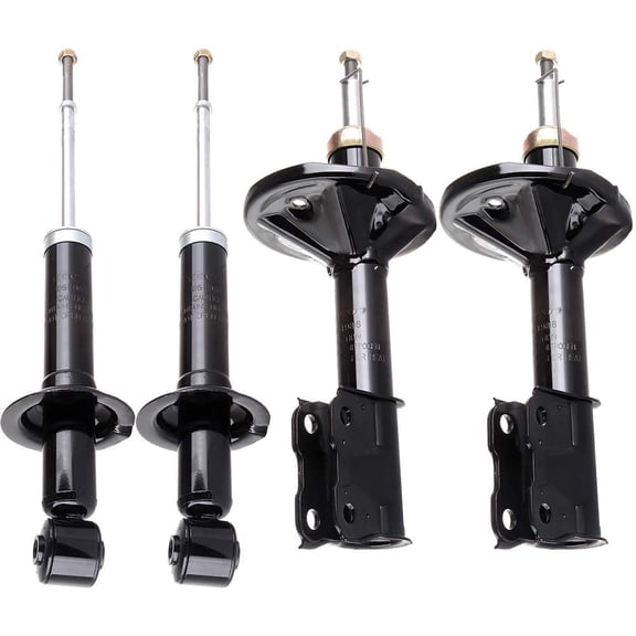 SCITOO Shocks, Front Rear Gas Struts Shock Absorbers Fit for 2002 2003 2004 2005 Mitsubishi Lancer 341342 71379 333382 72141 Set of 4