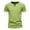 Green, variant on Besolor Men's Summer T-Shirts V Neck Button Short Sleeve Basic Tees Casual Slim Workout Sport Tops with Pocket