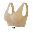 thumbnail image 2 of Minnieouse Sujetador sin costuras sexy y de apoyo para mujeres que quieren comodidad y estilo Push Up Bra Bra Push Up Sujetador deportivo Ropa Ropa interior albaricoque,1 4XL, 2 of 6