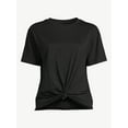 thumbnail image 6 of Scoop Women's Twist Front T-Shirt, 6 of 6