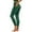 Green, variant on Breezora Women Elastic Mid Waist Yoga Pants for Daily Workout Sessions and Casual Sport Activities L Size Black