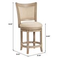 thumbnail image 2 of Tabouret Pivotant en Bois Boston 2-en-1, 2 of 11