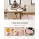 thumbnail image 5 of Pin de rubor Splat Mat Blissful Diary para bebés, impermeable, 130 x 130 cm, 5 of 7