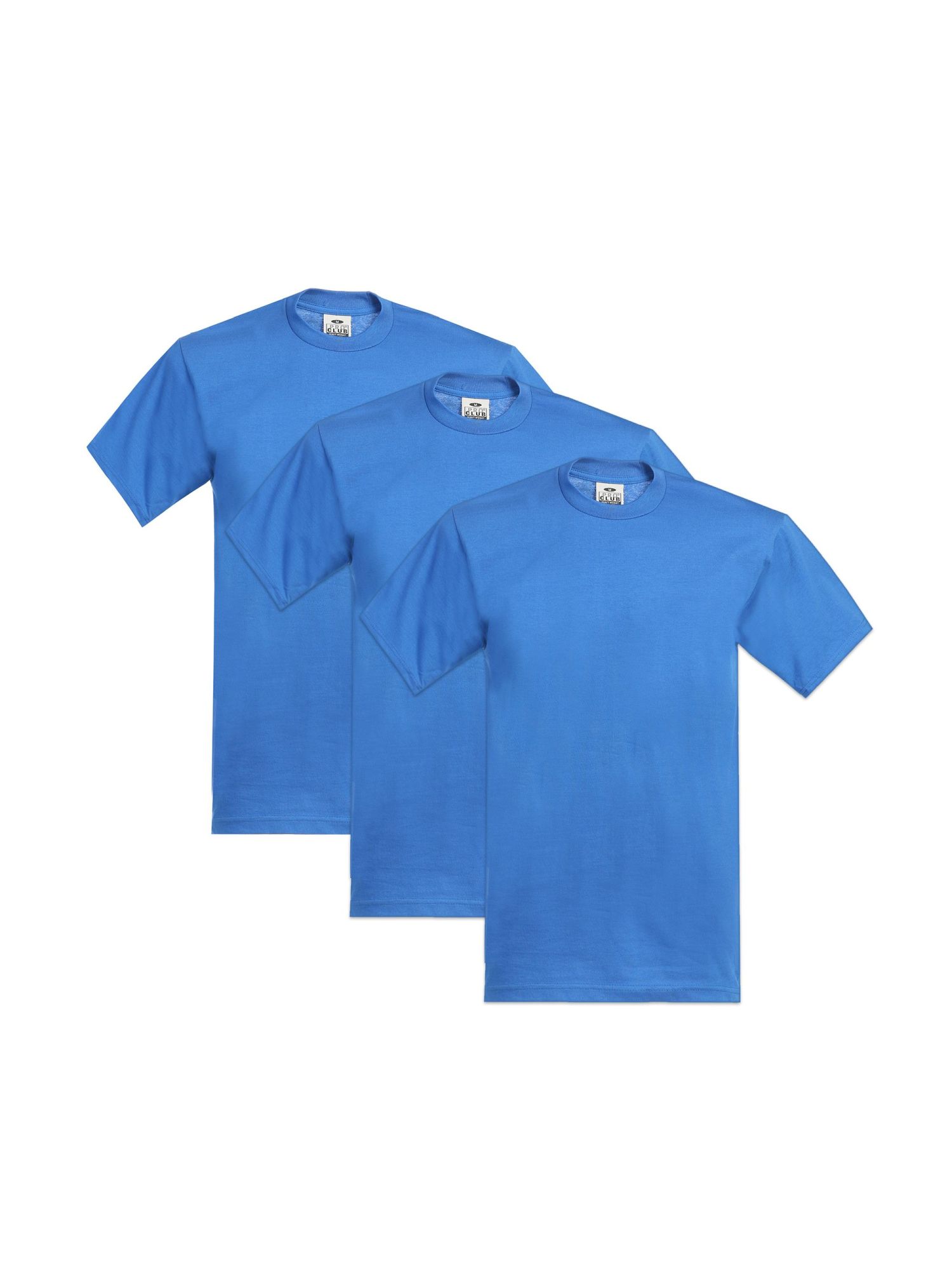 PRO 5 Heavyweight White T-Shirts 3-Pack - Men's Short Sleeve Tees, Sizes SM To 7XL