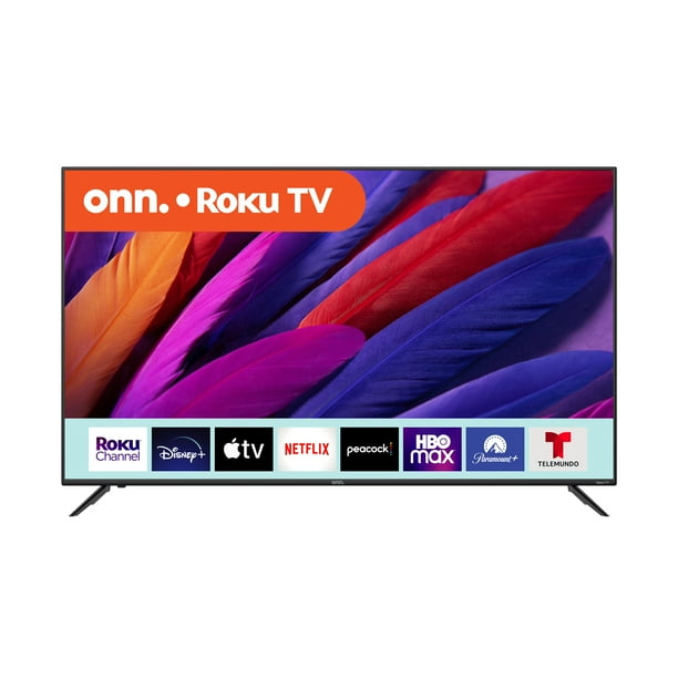 onn. 70" Class 4K UHD LED Roku Smart TV HDR 100068378