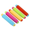 thumbnail image 1 of Unique Bargains 5pcs Chalk Holders Multicolored Covers Adjustable Chalk Clean Clips Plastic Stationery Set for Chalkboard Teacher, 1 of 4