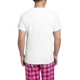 thumbnail image 2 of CafePress - Vibrant Multicolor Skull - Men's Light Loose Fit Cotton Pajama Set, 2 of 7