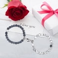 thumbnail image 4 of HOARBOEG Matching Couple Bracelets Healing Crystal Bracelets For Couples, 4 of 9