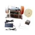thumbnail image 4 of Mini Bench Grinder Pusher Arrancia resistente Benchtop Sander Bench Bench Herramienta de molienda para la mesa de encimera de trabajo de metal para el Estilo E, 4 of 8