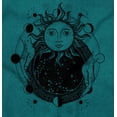 thumbnail image 2 of Celestial Sun Space Hands Spiritual Men's Graphic T Shirt Tees Brisco Brands L, 2 of 6