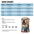 thumbnail image 5 of Goofa Patriotic Bulldog Welcome Printed Men's Sleeveless T-Shirt - Athletic Gym Workout Tank Top for Men - Moisture-Wicking, UPF 30+ Quick-Dry Muscle Tee-Medium, 5 of 8