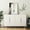 White, variant on Adjustable Shelf Accent Cabinet / Suitable for Different Home Scenarios