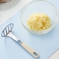 thumbnail image 4 of Manual Potato Masher, Multifunctional Potato Ricer Masher Kitchen Tool Fruit Cutter Crusher for Potato Banana Bread Bean Fruits, 4 of 7