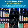 thumbnail image 6 of Newair 15" Wine & Beverage Refrigerator, Hold 80 Cans or 33 Bottles, Black, 6 of 13