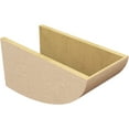thumbnail image 5 of 11"W x 22"D x 11"H Wide Durham Rough Cedar Woodgrain TimberThane Corbel, Primed Tan, 5 of 6