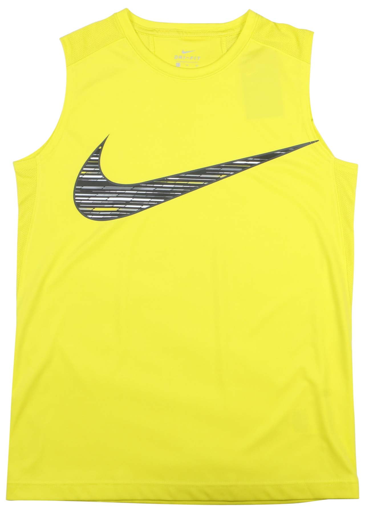 Nike tank top yellow Clearance