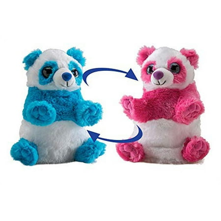 Wild Republic - Switch-A-Rooz - Reversible Plush - Panda Bears Ying & Yang