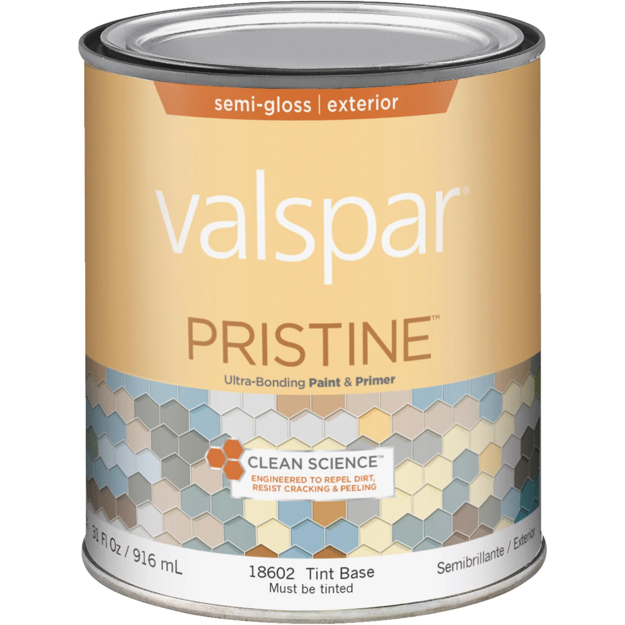 Valspar Pristine 100 Acrylic Paint & Primer SemiGloss