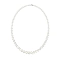 thumbnail image 1 of Collier de Perles d'Eau Douce Graduées avec Fermoir en Argent Sterling, 1 of 5