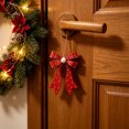 thumbnail image 4 of Christmas Ornaments, Metal Bow Christmas Ornament, Christmas Decor Indoor, Christmas Bow, for Xmas Tree, Home, Party, Holiday Christmas Decorations, 4 of 5
