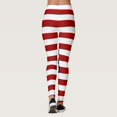 thumbnail image 5 of Gibobby Leggings Afelpados Mujer Día la Independencia para las mujeres 4 julio Leggings Pantalones para yoga Correr Pilates Gimnasio Pantalones yoga Medias Compresión Yoga Correr Fitness（Negro， XXL), 5 of 5