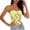 07Yellow, variant on Women Mesh Strapless Corset Top Y2k Floral Lace Tube Top Fashion See Through Going Out Bandeau Bustier Bralettes,Pink,L